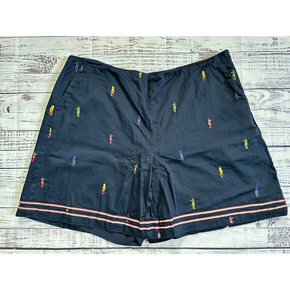 LizGolf Liz Claiborne Skort Size 16 Golf Bags Multicolor Print - Picture 1 of 8
